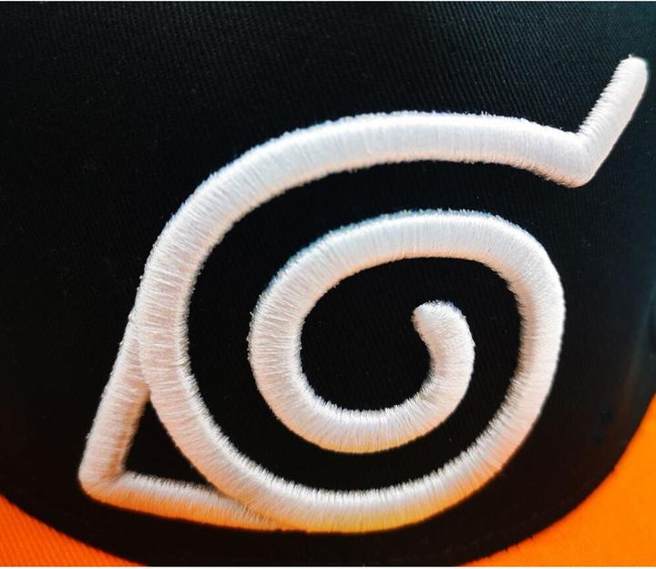 Actual product image GED Naruto Shippuden Cappellino (L) : Logo Orange (56, 57, 58)