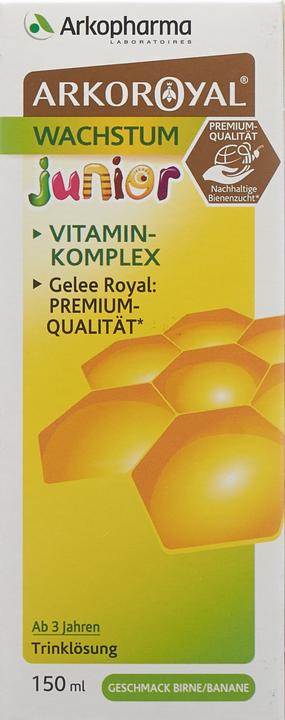Actual product image Arkopharma Arkoroyal Junior Sirup Wachstum (1 Piece, Liquid, 232 g)