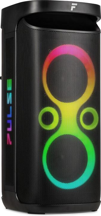Actual product image Fenton Bluetooth Speaker Pulse130 Schwarz (12 h, Rechargeable battery operated, Electrical connection)