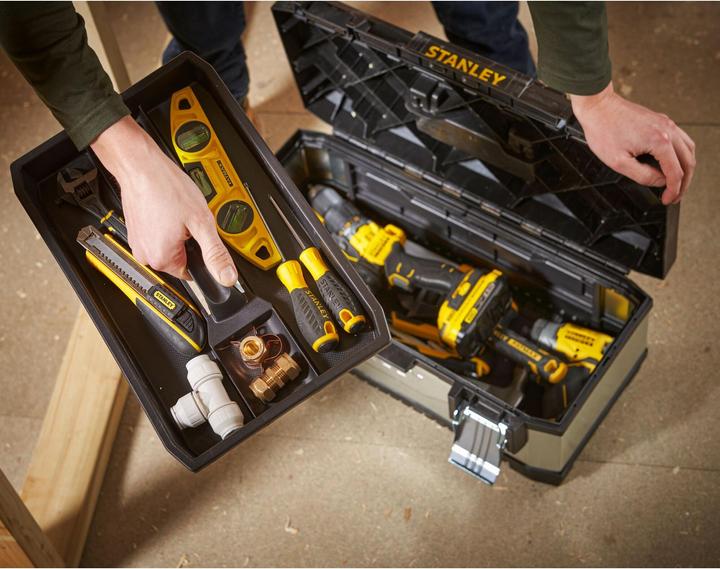 Actual product image Stanley 956191 Tool box 23 " Galvanized 95619 (1 pieces)