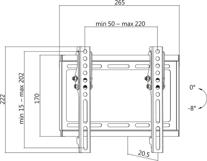 Produktbild LogiLink BP0035 (Wand, 42", 35 kg)
