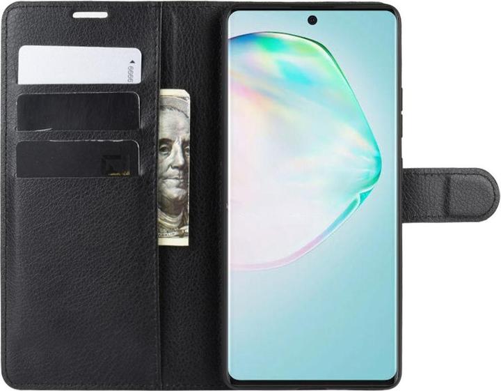 Image du produit Cover-Discount Galaxy S10 Lite - Housse en cuir noir (Samsung Galaxy S10 Lite)