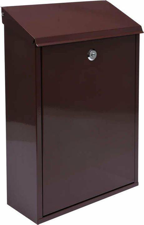 Toya Cassetta postale VOREL 400 x 250 x 100 mm MARRONE 78572