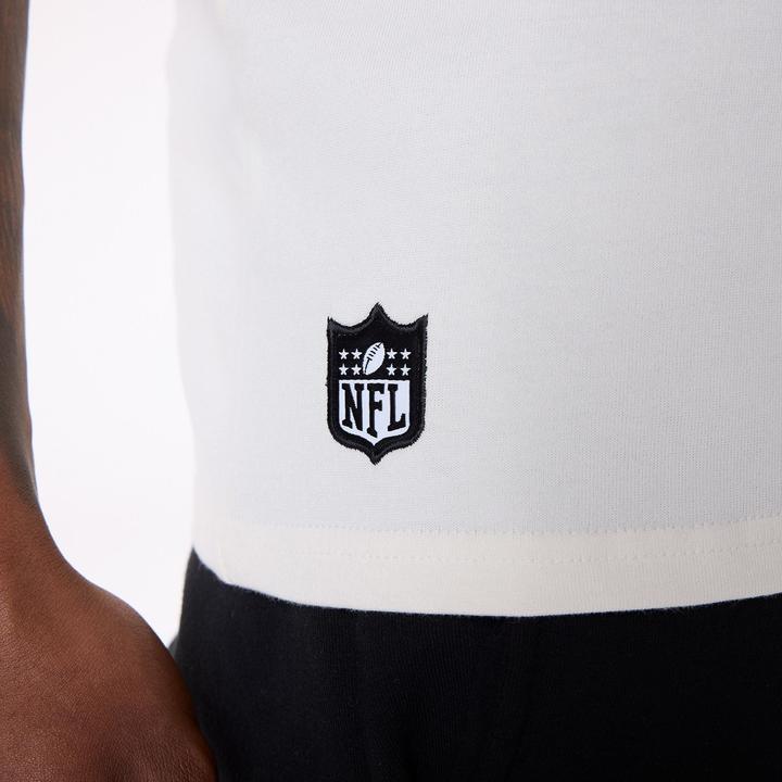 Produktbild New Era NFL Shirt - HELMET Las Vegas Raiders offwhite - XL (XL)