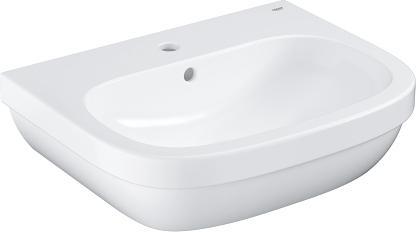 Produktbild Grohe Waschtisch EURO KERAMIK 1 HL m ÜL 595x482mm PureGuard/awe (480 mm, 600 mm)