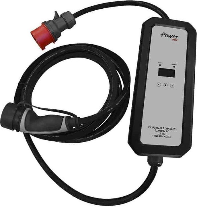 Actual product image Ratio Electric Power Box Mobile Charger (Type 2, 11 kW, 16 A, CEE16 red)