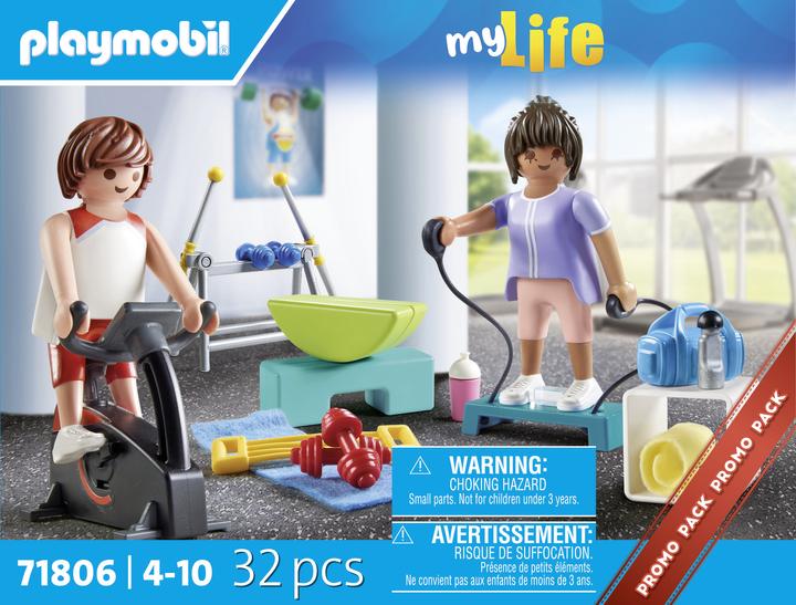 Actual product image Playmobil Fitness training (71806, Playmobil My Life)