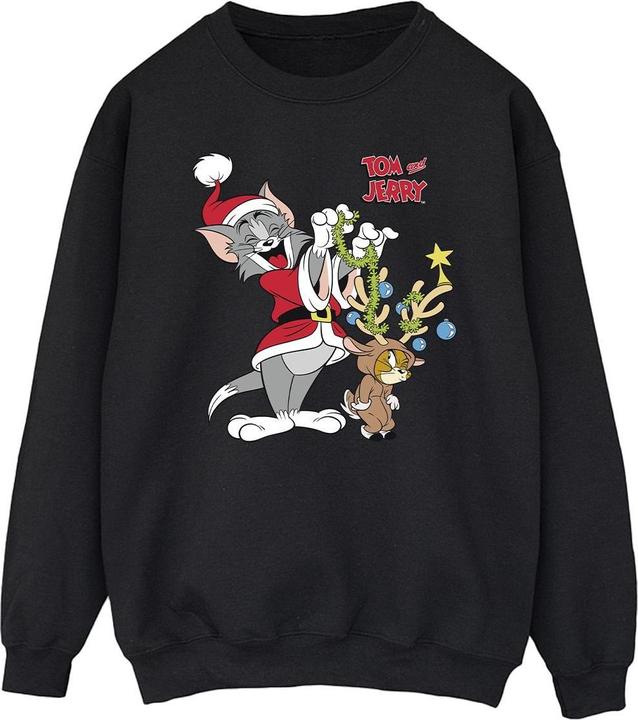 Tom & Jerry Christmas Reindeer Sweatshirt (S)
