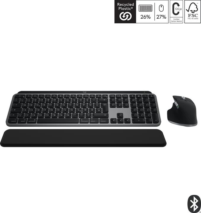 Actual product image Logitech MX Keys S Combo for Mac (DE, Wireless)