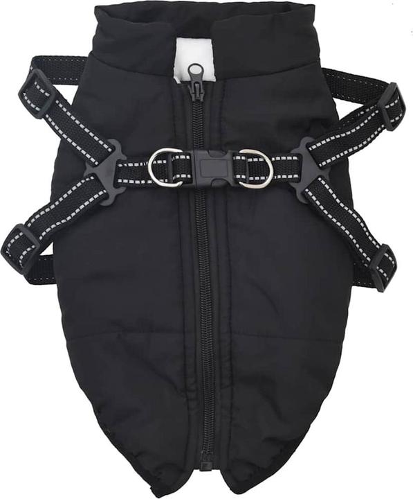 Produktbild VidaXL Hundemantel mit Geschirr Wasserdicht Reflektierend (32, Hundemantel)