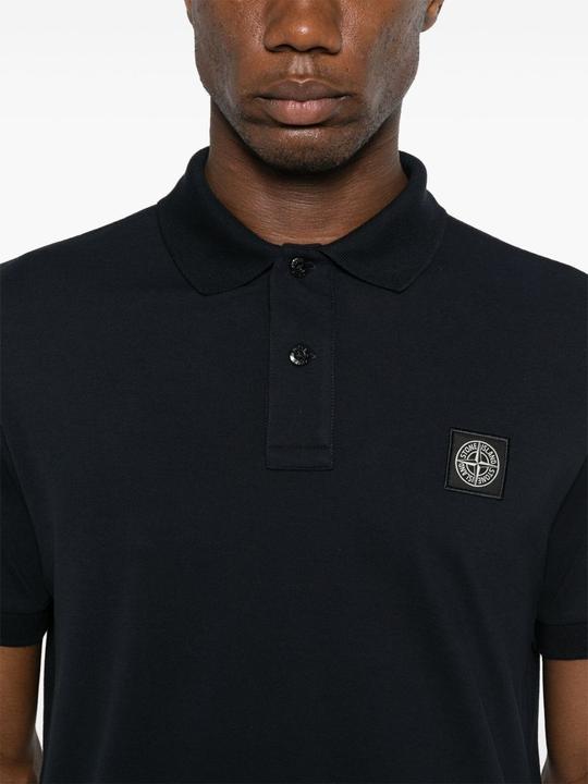 Actual product image Stone Island T-shirts And Polos Blue (S)