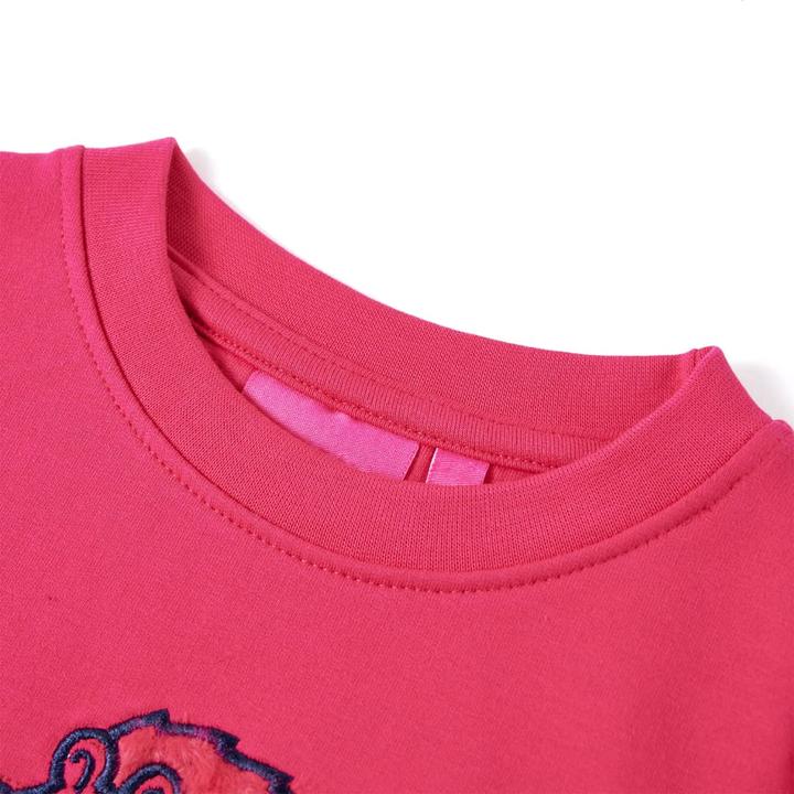 Immagine prodotto VidaXL Felpa da bambino rosa acceso 116,Materiale: 95 % cotone. 5 (116)