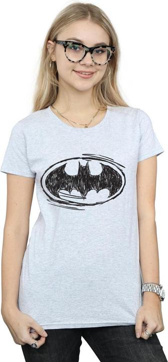 Produktbild Batman Skizze Logo Baumwolle TShirt (XXL)