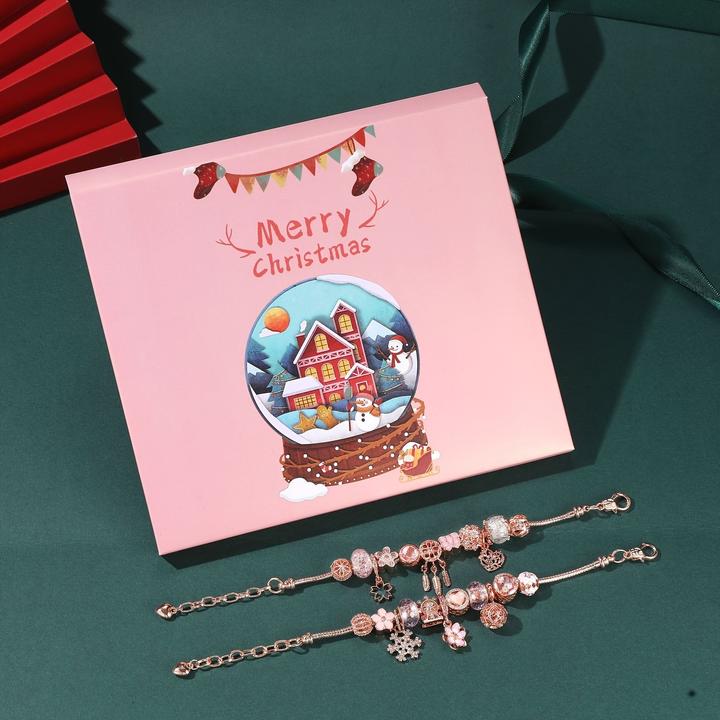 Produktbild Activity Board Ein Satz von 24pcs Kalender DIY Armband Halskette Zubehör Weihnachten Countdown Kalender Perle