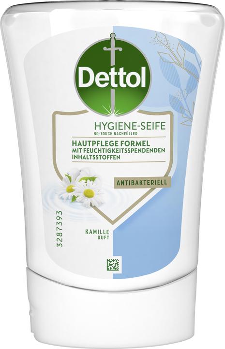 Dettol Hygiene Seife No-Touch Nachfüller Kamille Duft - 250 ml (Handseife Nachfüllpackung, 250 ml)