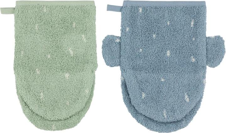 Actual product image Trixie Baby Pack of 2 washing gloves