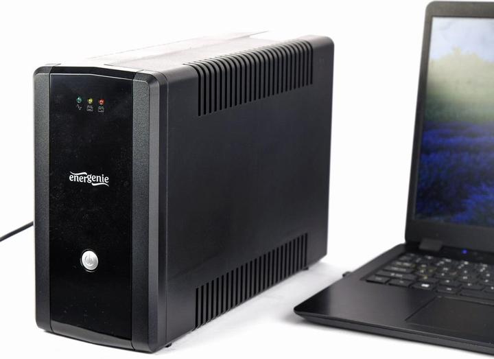 Actual product image Gembird ENERGENIE UPS 1500VA Home Series (1500 VA, 900 W, Line-interactive UPS)