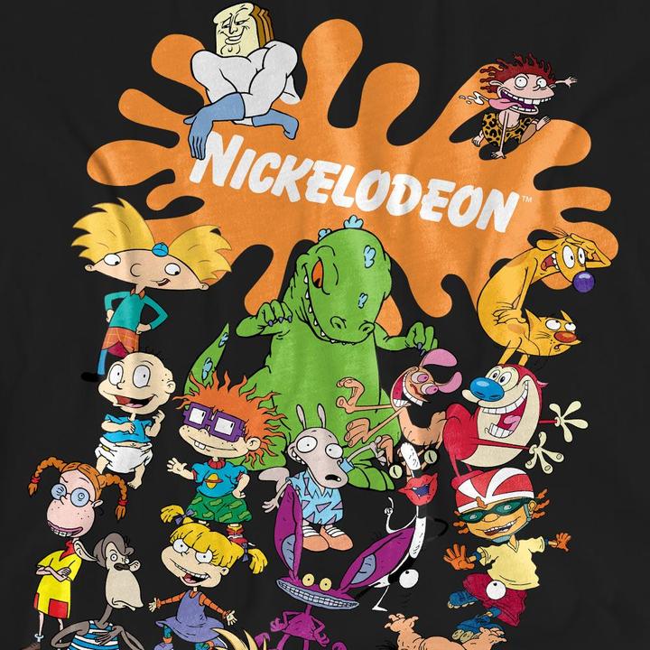 Immagine prodotto Nickelodeon Maglietta Gruppo Splat Adulto Unisex (L)