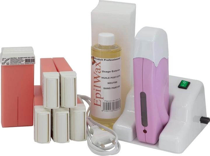 Produktbild EpilWax Wachswärmer Waxing Set, Rose (250 ml, 9 x)