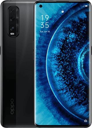 Actual product image OPPO Find X2 (256 GB, Black, 6.70", Single SIM, 48 Mpx, 5G)