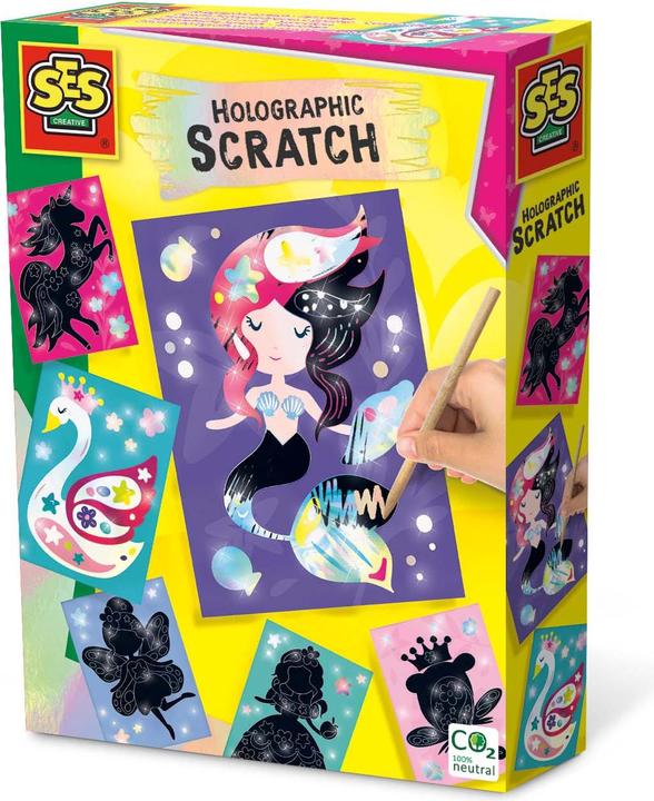 Actual product image Ses Holographic scratch fairy tale