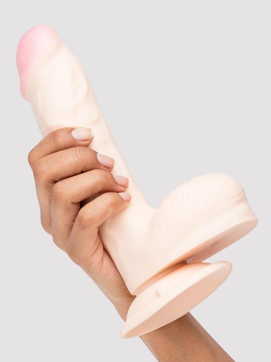 Actual product image Lovehoney Lifelike Lover Classic girthy realistic dildo