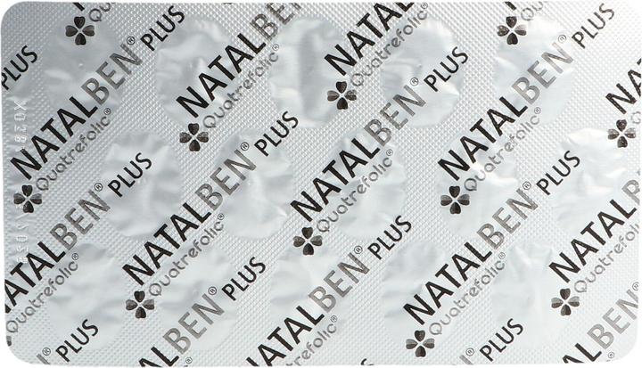 Nutritional values and ingredients Natalben Plus (1 Piece, Capsules, 185 g)