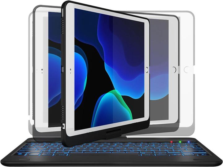 Actual product image Merkloos Keyboard Bookcase QWERTY iPad (2018) / (2017) / Air (2) / Pro 9.7 (Eng. Int.)
