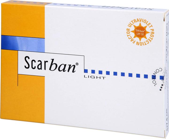 Produktbild Scarban Light Silikonverband 5x7,5cm, 2 St VER