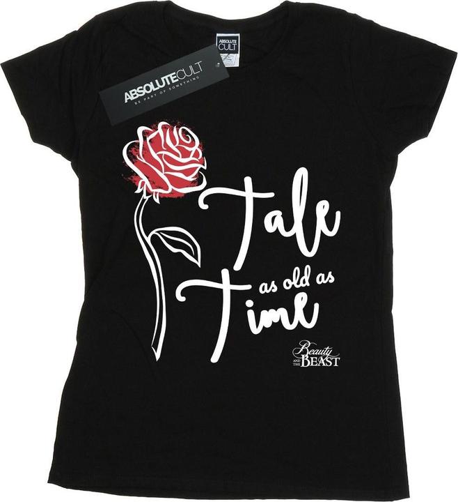 Disney Tale As Old As Time Rose TShirt (L)