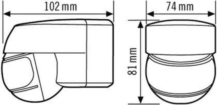 Produktbild Esylux Bewegungsmelder MD 120 (12 m)