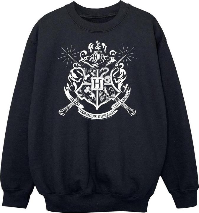 Jungen Hogwarts Wappen Zauberstäbe Sweatshirt