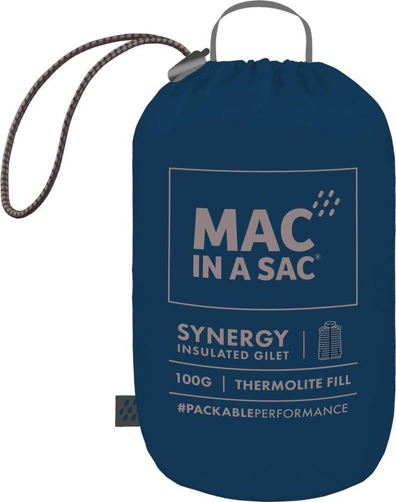 Actual product image Mac in a Sac SYNERGY Thermolite GILET (XL)