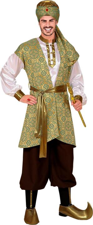 Produktbild Widmann PRINCE OF PERSIA (Hemd, Weste aus Brokat, Hose, Gürtel, Schuhüberzieher, Turban), XXL (XXL)