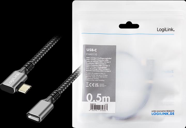 Produktbild LogiLink CUA0110 (0.50 m, USB 3.2 Gen 2)