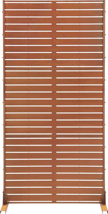 Immagine prodotto Casa.Pro Trennwand Nodepp Cortenstahl 180x90 cm Edelrost (180 x 90 x 40 cm)