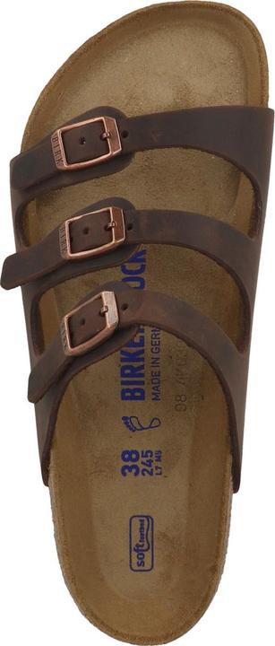 Actual product image Birkenstock Florida SFB oiled nubuck leather soft footbed normal (42)