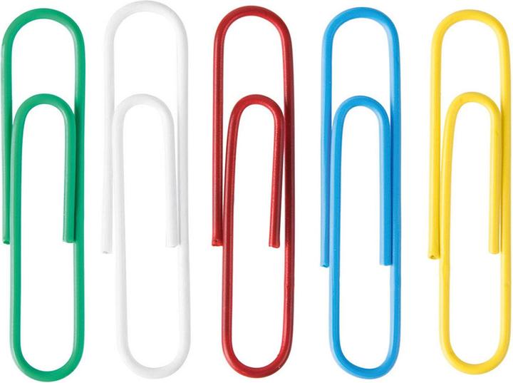 Actual product image Easy Work Paperclips coloured 40 pcs. (12 x)