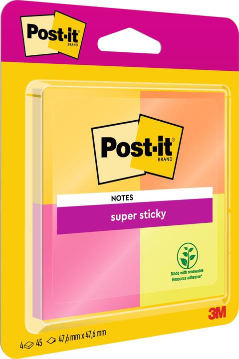 Post-it Super appiccicoso Città del Capo (47,6 x 47,6 mm)