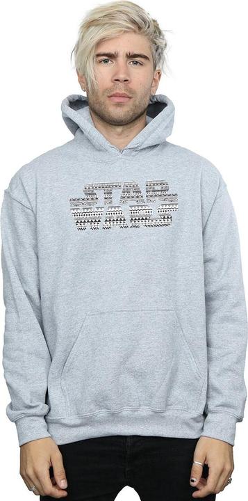 Immagine prodotto Star Wars Aztec Logo Mono Felpa con Cappuccio Uomo (XL)
