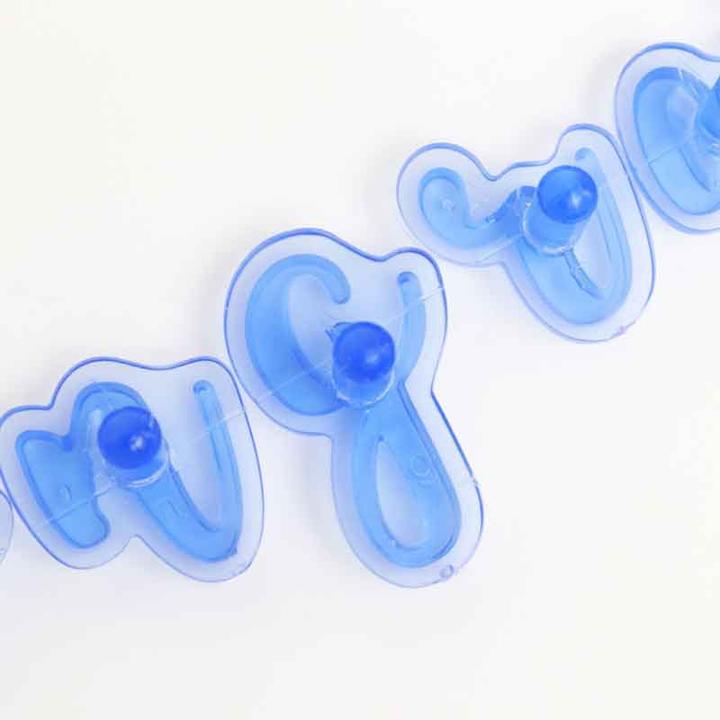 Actual product image PME Letters embossing set