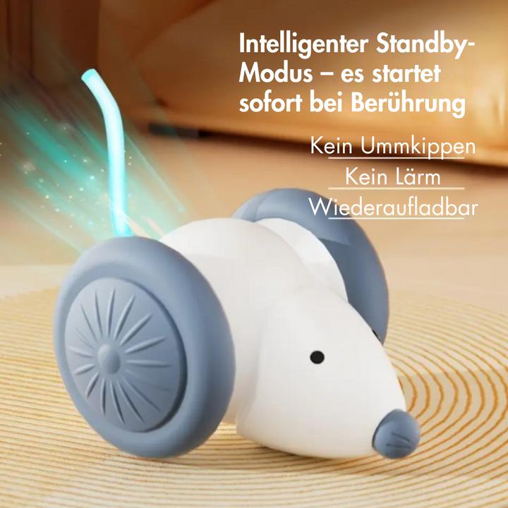 Produktbild Suba Interaktives Katzenspielzeug, LED-Leuchtmaus, Elektrische, USB Aufladbar (Spielmaus Katze)