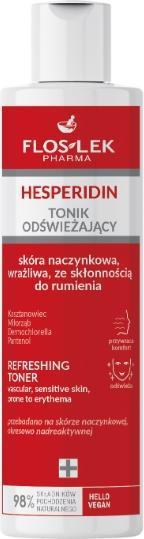Actual product image Floslek Pharma Hesperidin Tonik odświeżający - skóra naczynkowa,wrażliwa ze skłonnością do rumienia (Tonic water, 225 ml)