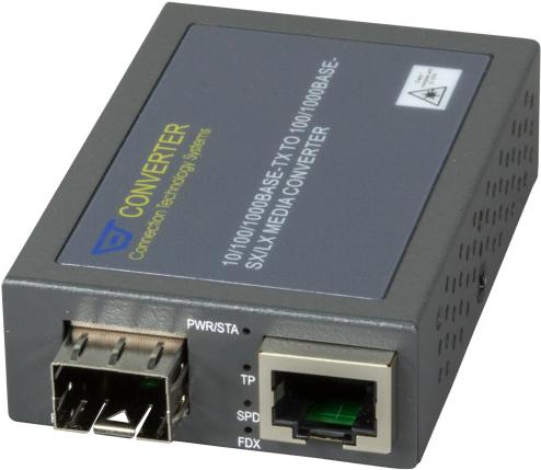 EFB Elektronik EFB Compact Media Converter RJ45-SFP, 100/1000Mbps
