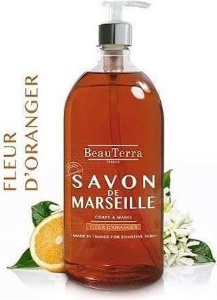 Immagine prodotto BeauTerra savon liquide Marseille fleur d'oranger liq (Sapone liquido, 300 ml)