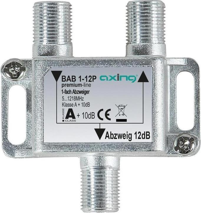 Image du produit Axing Dérivateur TV par câble (12 dB, Manifolds et Brancheurs)