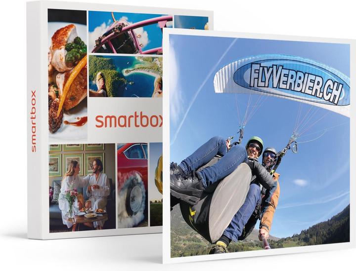 Produktbild Smartbox Aufregender Paragliding-Flug über die Schweizer Alpen ab Verbier (2 Pers.)