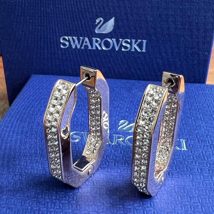 Produktbild Swarovski Dextera Creolen Oktagonal (Swarovski Metall)