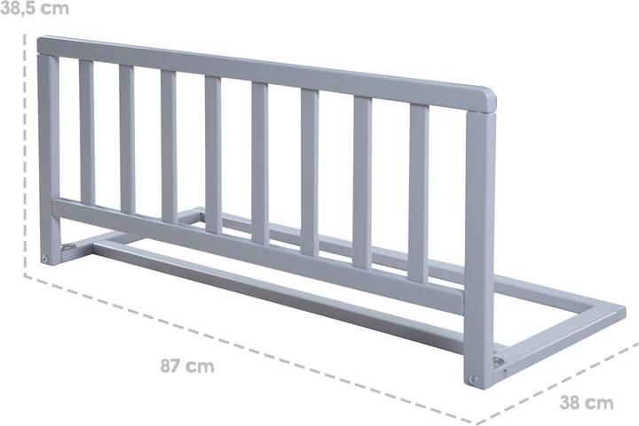 Immagine prodotto Roba Protezione per letto in legno, 90 cm (38 cm)