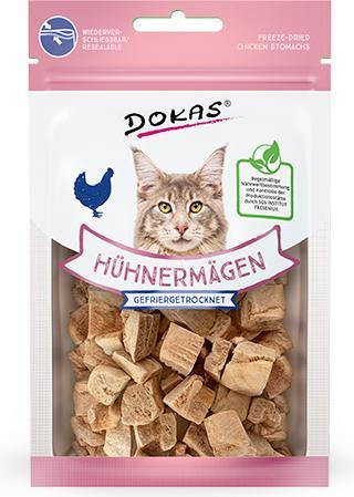 Actual product image Dokas Cat Snack Chicken Stomachs freeze-dried 12 g (Adult, 1 pcs., 12 g)